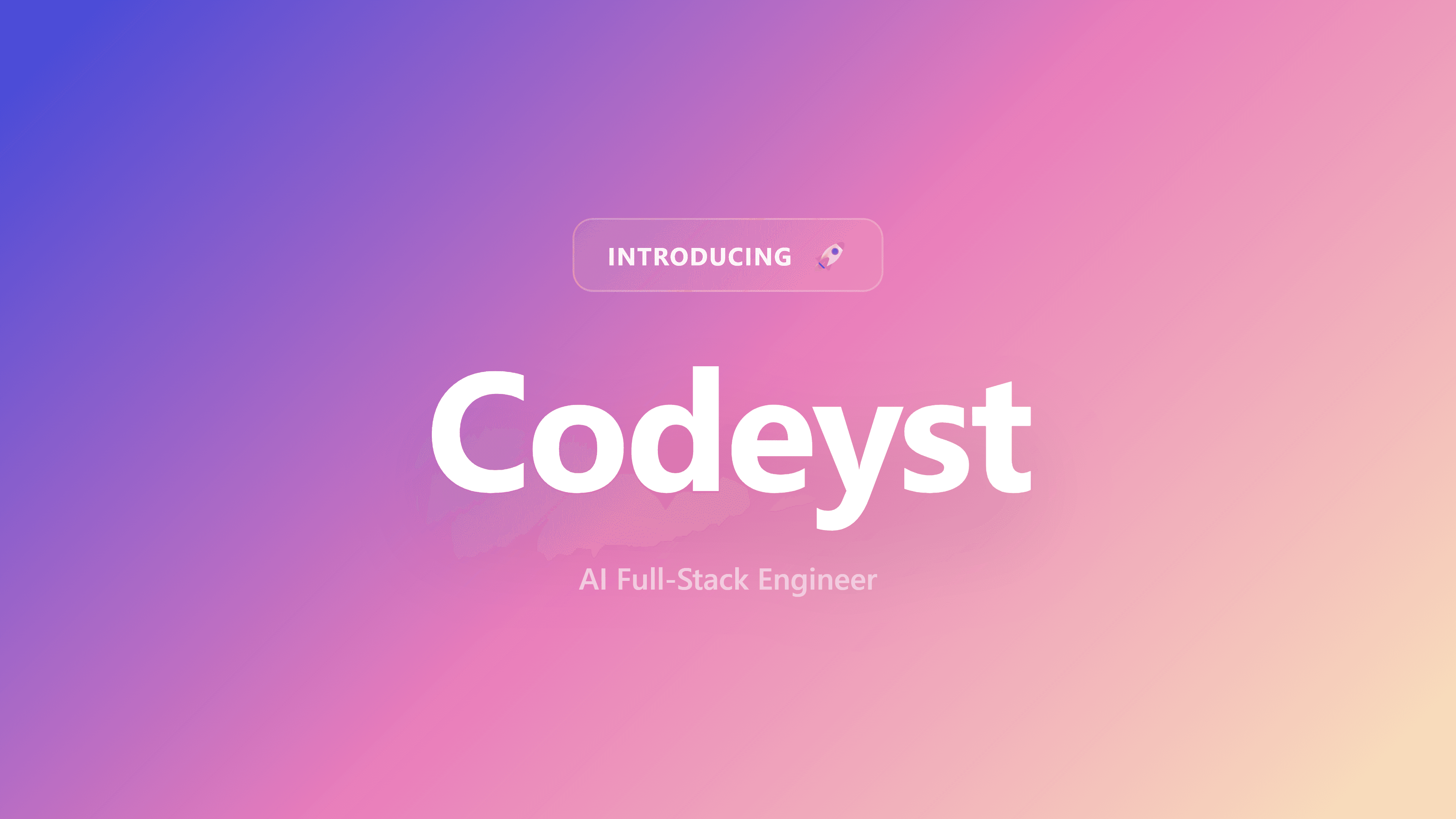 Introducing Codeyst — AI Full-Stack Engineer
